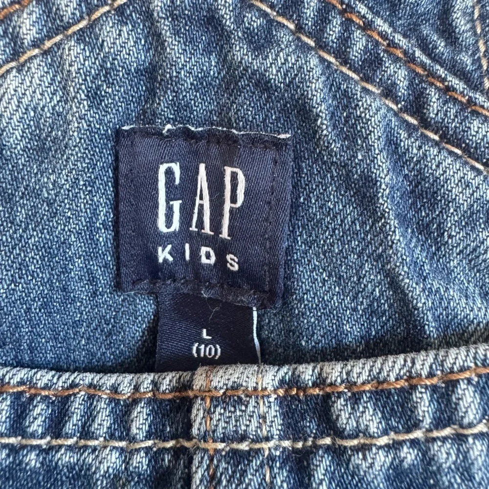 GAP Kids Denim Overalls Dress